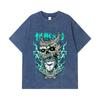 275 GSM Washed T-shirts 100% Cotton Kaiju No 8 V19 Kafka Print Unisex Heavy Cotton T Shirt