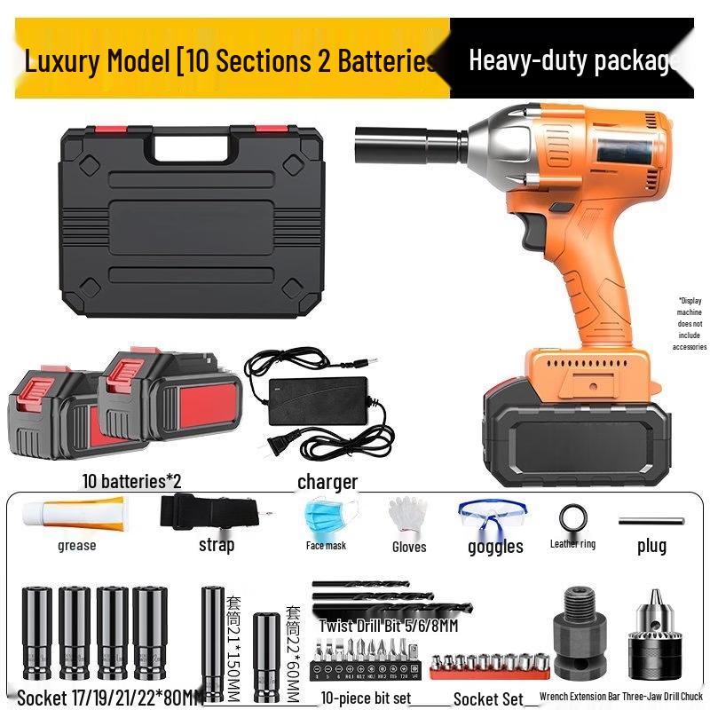 

Taiyouqian Cordless Impact Wrench CN plug (adapter included)