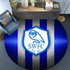 SWFC Round Area Rug,Carpet Rug for Living Room Bedroom Sofa Playroom Decor,Non-slip Floor Mat