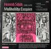 LP Record HEINRICH SCHTZ  WESTFLISCHE KANT  Musikalische Exequien 640205 Cantate Germany Classical Used