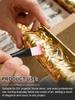 Metallic Acrylic Pigment Paint Gold Silver Shiny Craft Color Smooth Texture for Canvas Furniture Ceramic Plaster Metal Toy DIY Art Decoration