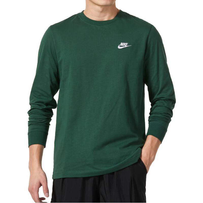New Nike T Shirts Men's Green AR5194-323