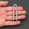 Portable Camping Tweezer Small Size Outdoor Tool Keychains Survival Supplies  Camping