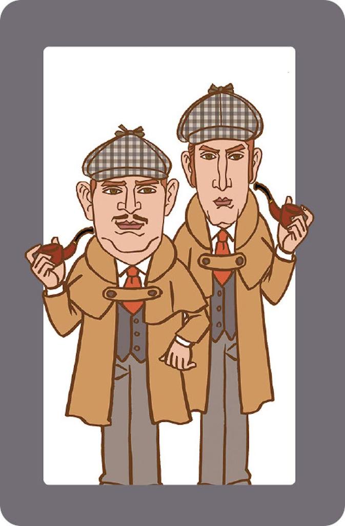 Arkwright Seven Detectives Complete Japanese Version Ages Board Game (2-6 Players, 15-25 Minutes, 8+)