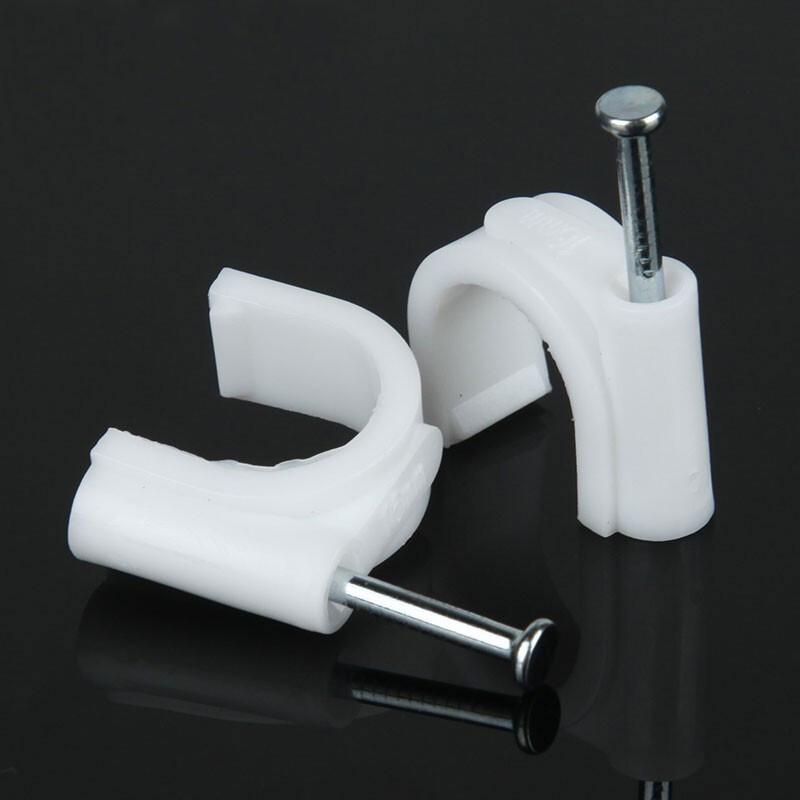 Bingyu BY-658 Plastic U-shaped Cable Clips
