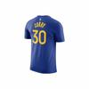 Nike Graphic Print Solid Color Pullover Short-Sleeve T-Shirt for Men, Blue