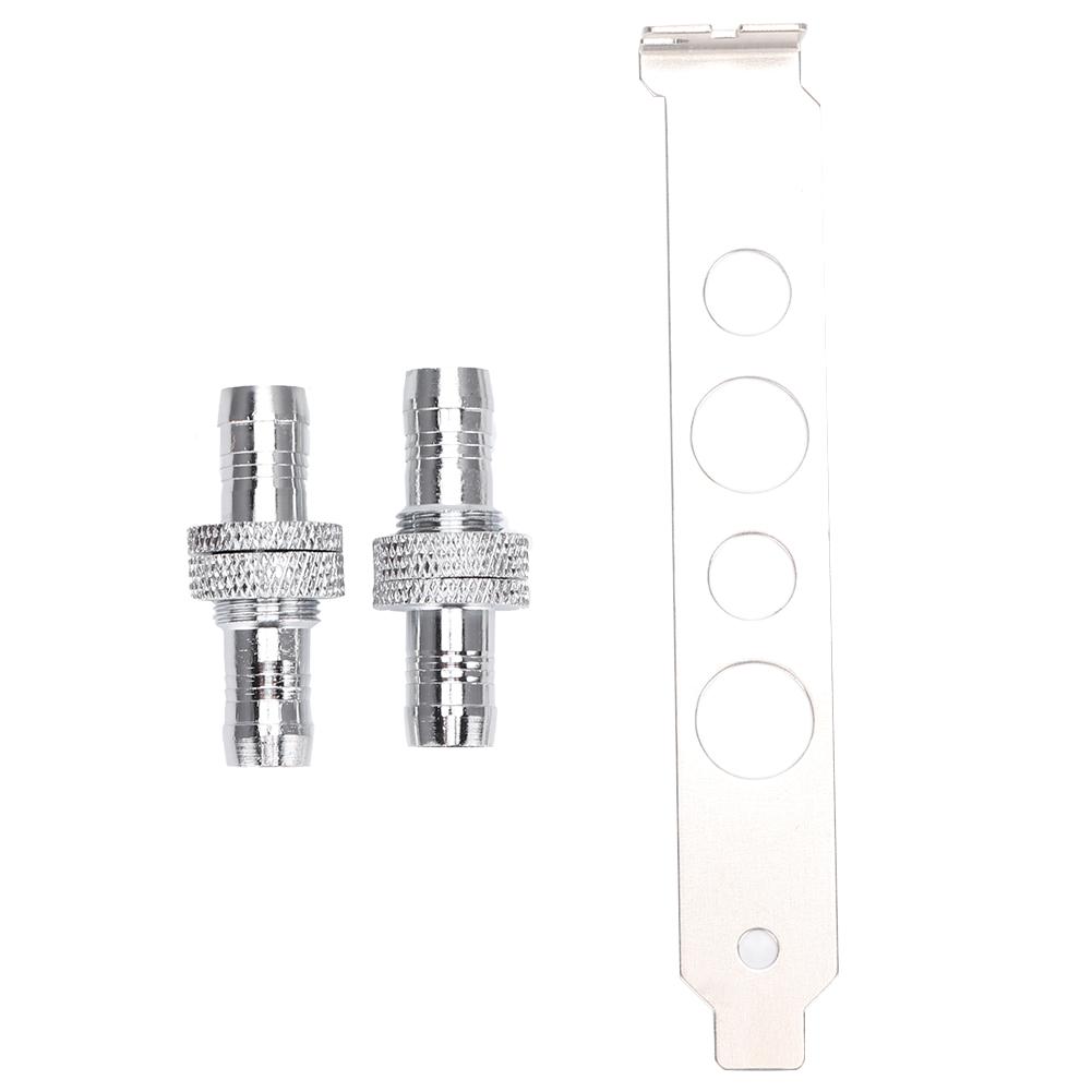 

G1 4 Thread Fitting Direct Hose Connection Connector for Computer Water Cooling System(11mm)