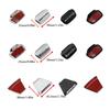 OLV5 3D Metal Car Logo Steering Wheel Sticker Decoration For Mercedes Benz AMG GLC W203 W206 W220 W205 W211 W212 W201 W210 W108 Class