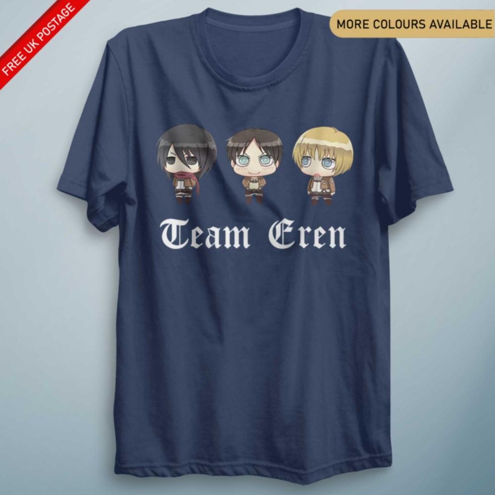 Anime Team Eren T Shirt Unisex Adult Anime Shirt Anime Lover Kids Anime Merch S