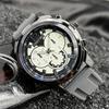 JYL Men's Watch Trendy Student Casual Sports Silicone Strap