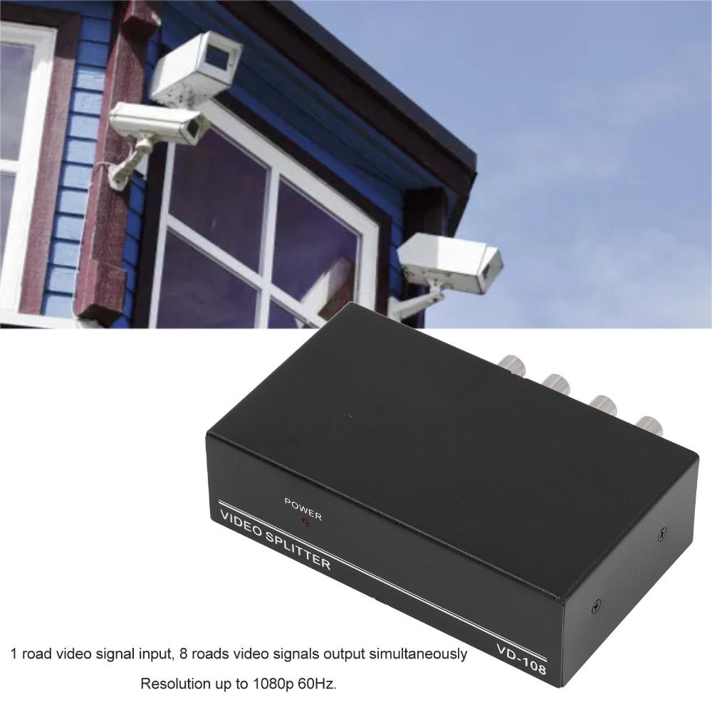 Plug and Play Coaxial Video Distributor 1080p 60Hz Video Signal Distributor  Cable Box