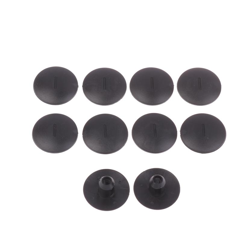 10 stk Bil Stripete Teppestropp Klips Klemme Plastfeste For Peugeot 408 307 206 For Citroen C5 C2 For Renault Trafic
