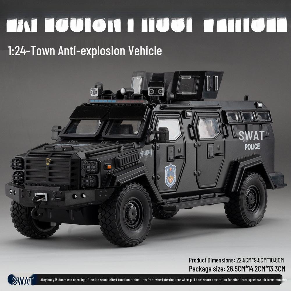 Boxed Jin Lifang 1:24 Scale Saber-Toothed Tiger Armored Vehicle Toy with Linkage Suspension