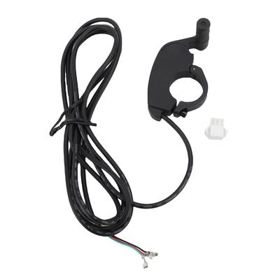 E-Bike Daumengas Rechts Hand Vorne Drücken Geschwindigkeitsregler Fingergas Gasgriff mit Buchse für