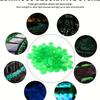 1cm Luminous Glowing Pebbles for Garden, Fish Tanks, Landscaping, Archaeology, and Fluorescent Decor.