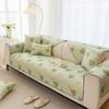 Living Room Anti-slip Couch Sofa Cover Summer Nordic Latex Flower Print Sofa Cushion Cover Slipcover Funda