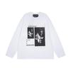 ERD Sad Rich Kid Lip Print Letter Oversized Hoodie Men Women