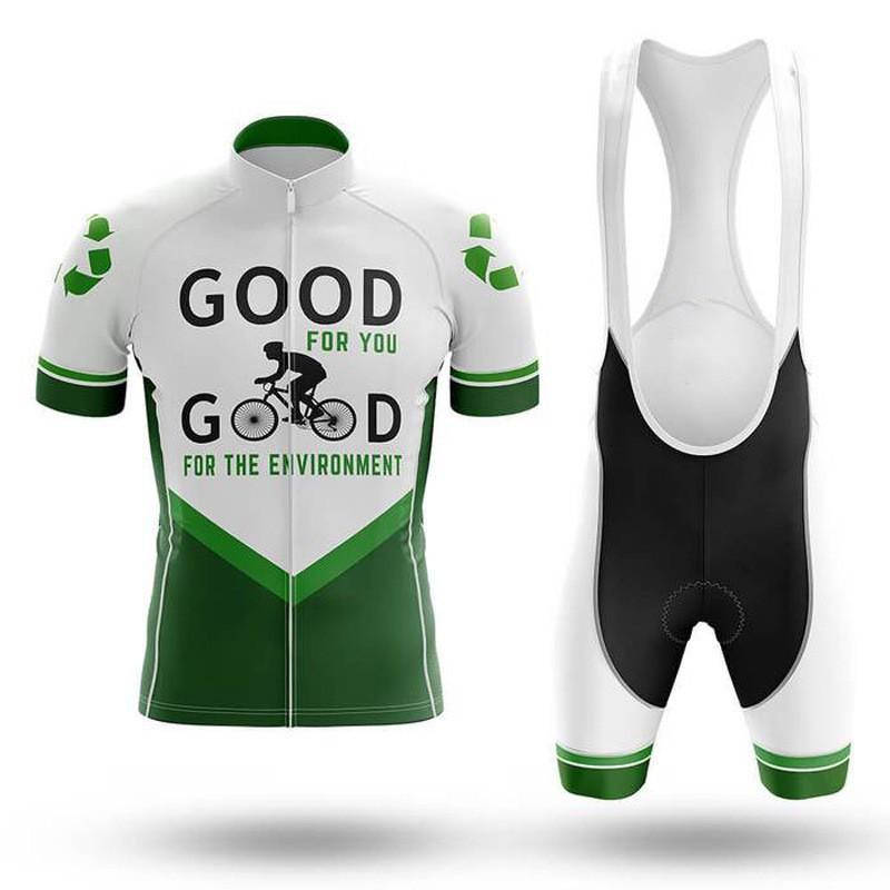 Road Mountain Bike Cycling Jersey Short Sleeve Set Pants Outdoor Wear