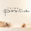 1PC Personalized English Slogan Wall Sticker Warm Home Living Room Bedroom Studio Background Wall Decoration Wall Sticker
