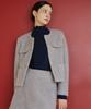 BIBYSEOB [Set] Boucle Wool Jacket + Skirt Ash Purple