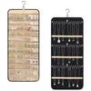 TeJoyce Hanging Jewelry Organizer with Wall Transparent Accessory Rotating Necklace Hair Hair Hair Pin Hanging Storage Jewelry Hanging Organizer