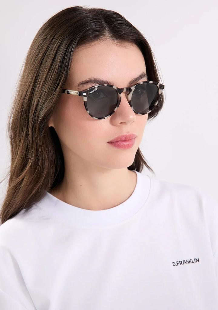 Ultra Light Max Polarized UV Light D.Franklin Sunglasses, Protection, Tortoiseshell/Black, Men's & Women's