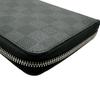 LOUIS VUITTON Damier Zippy Organizer NM  Damier Grafitto Graphite unisex N60111 Used