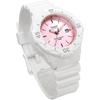 Casio LRW-200H-4E3V Analog Watch Gloss White Pink Metallic Women's Kids Generic Model