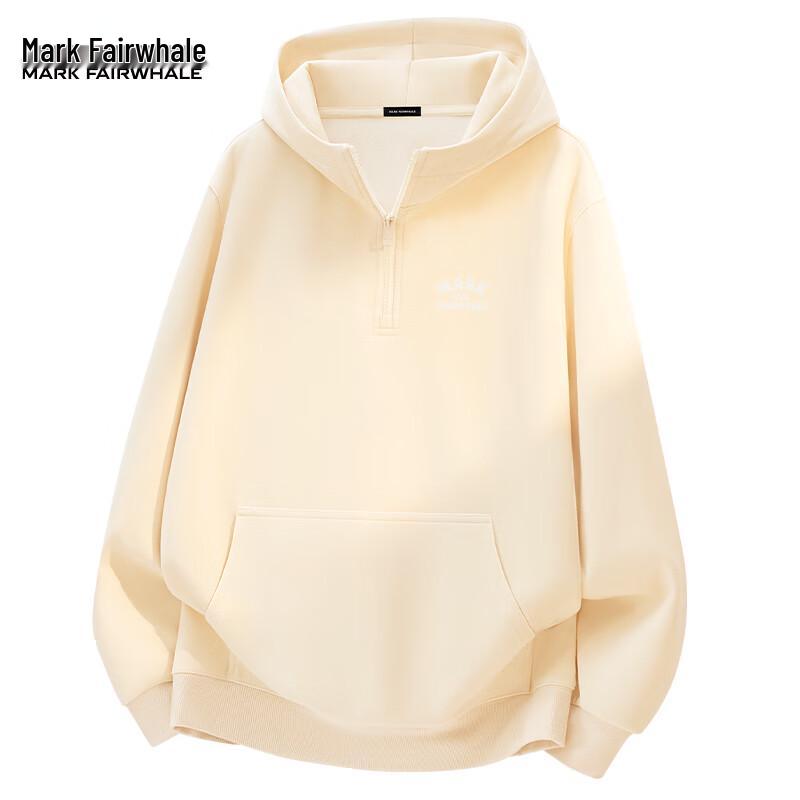 

Mark Fairwhale Men s American Half-Zip Hooded Sweatshirt 2XL