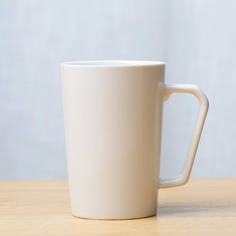 Simple and Creative Ceramic Mug No.  Cup Office Daily Water Cup Matte Single Cup