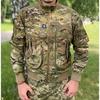 Herren Baseballkragen Militärfan Jacke, Luftwaffe Pilot Taktischer Stehkragen Lässiger Outerwear Mantel