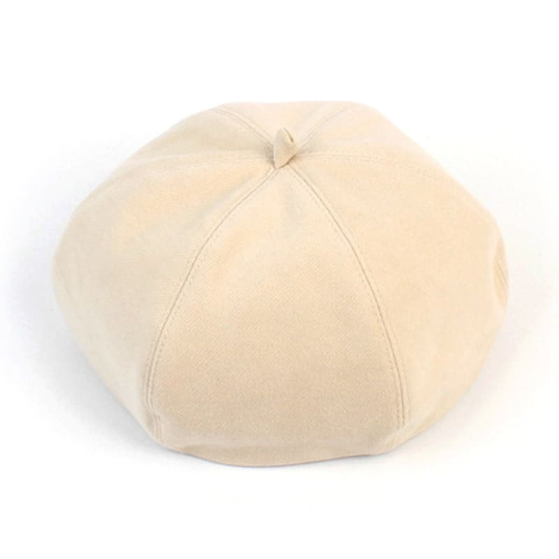 

Универсальная химия Мягкая шерсть Слоновая кость Круглый берет Берет FREE