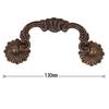 Brass Vintage Cupboard Cabinet Knob Kitchen Drawer Door Pull Handle Hardware
