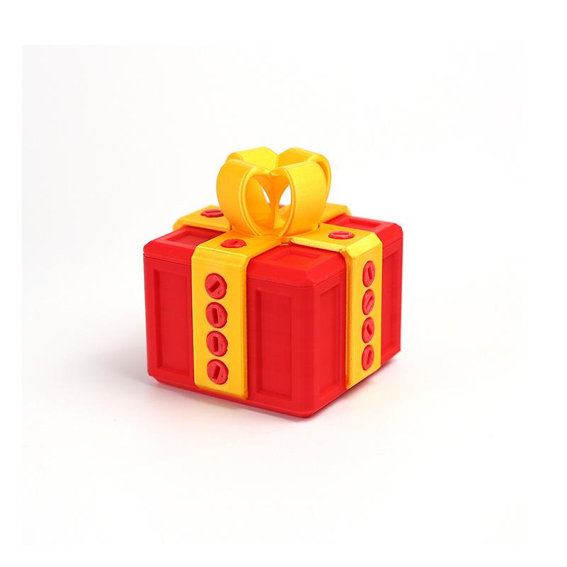 

Latest Annoying Present Box Prank Screw Creative 3D Printed Boxed Annoyance Present Box Fun Quirky Toys Kids Adults Holiday Toy Gifts 6CM