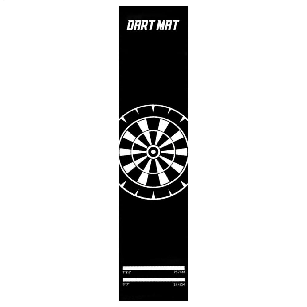 Dart Rug Non-Slip with Throw Line Portable Protective Dart Mat for Game Room Recreation Center Sports Club Office Basement
