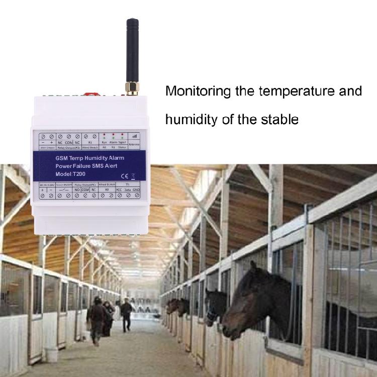 3G 4G Temperature Humidity Power Status Monitoring Relay GSM Built-in Battery