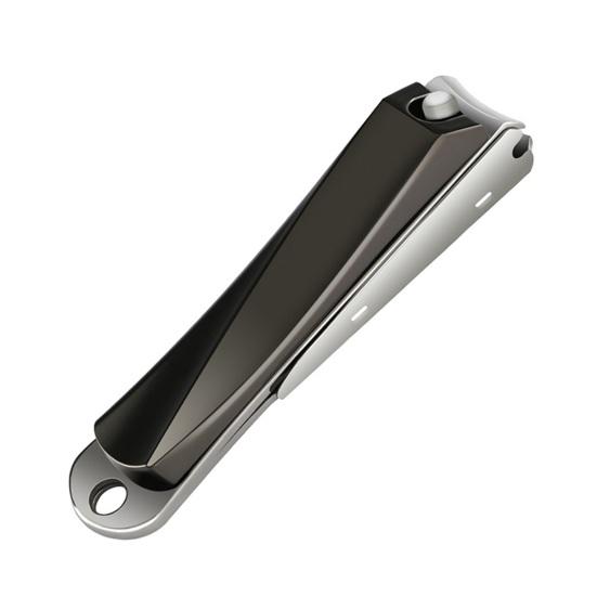 

Машинка для стрижки ногтей с острыми краями, эргономичная ручка из нержавеющей стали, профессиональный триммер для ногтей на ногах с защитой от брызг 1