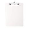 Office Clipboard A4 Letter Size Plastic Clipboard, Hard Board with Low Profile Stable Writing Surface Clip, Lightweight Solid Color for School