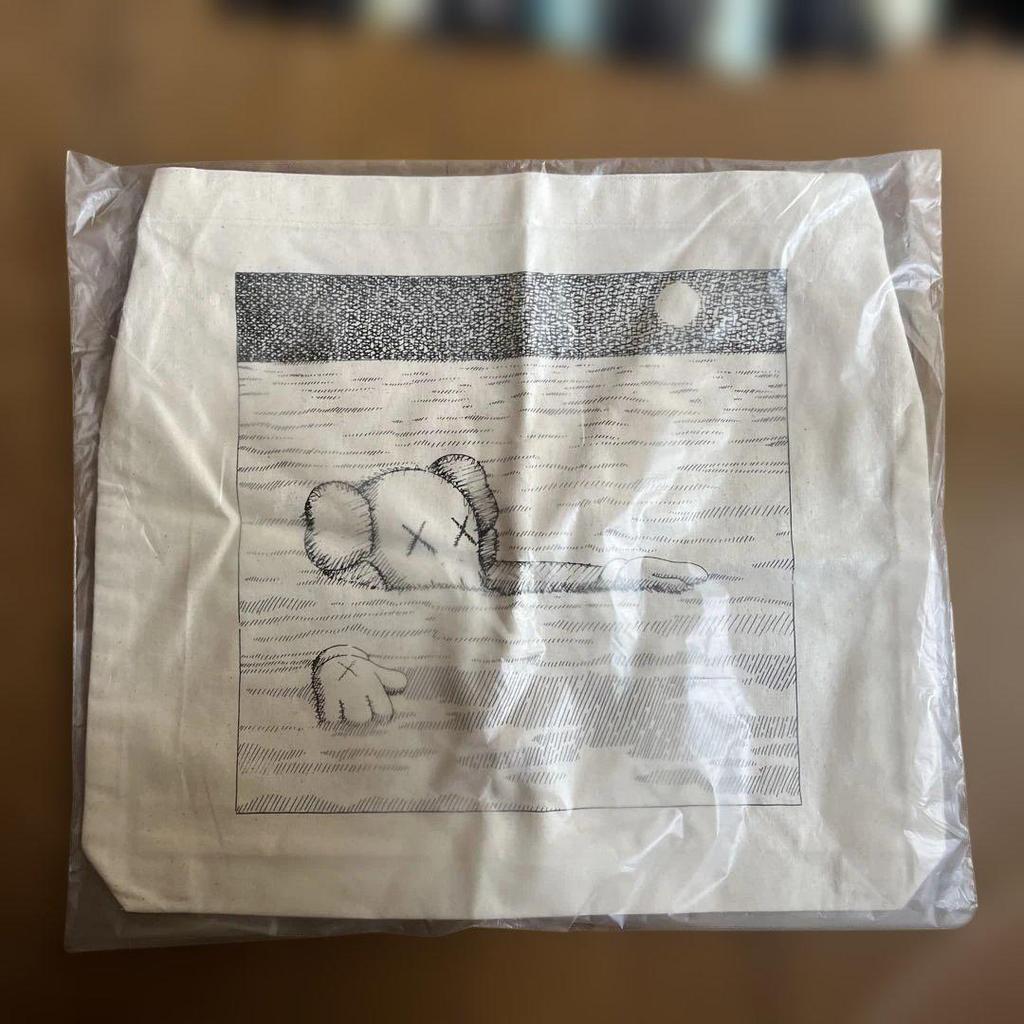 [USED] KAWS Art Book & Tote Bag Set