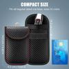 Nouveau boîtier de protection anti-vol pour clé de voiture en fibre de carbone avec blindage RFID