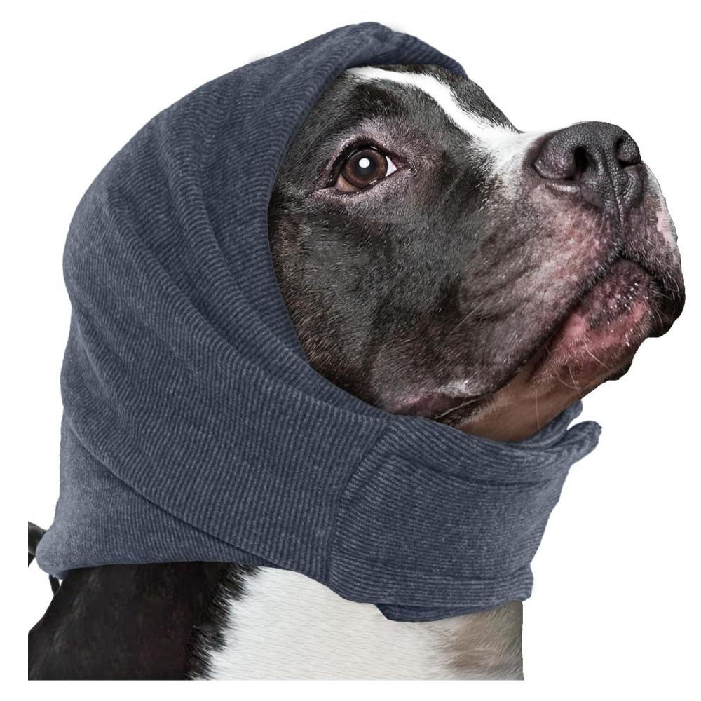 Noise Protection Dog Soothing Hood Washable Dog Head Wrap Anxiety Relief Cover  Grooming
