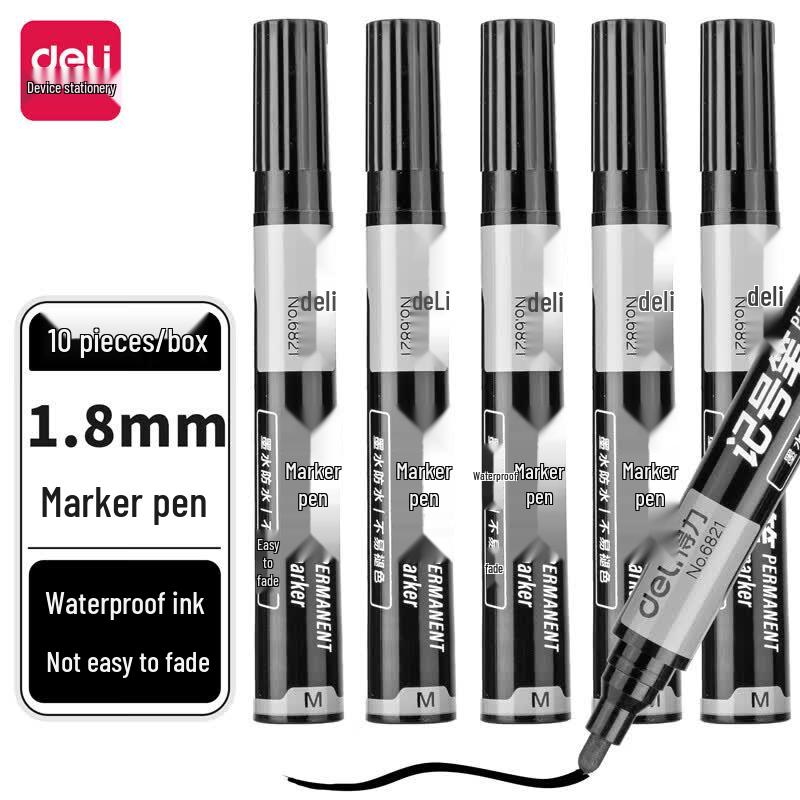 Deli Star 6821 Permanent Marker Pen