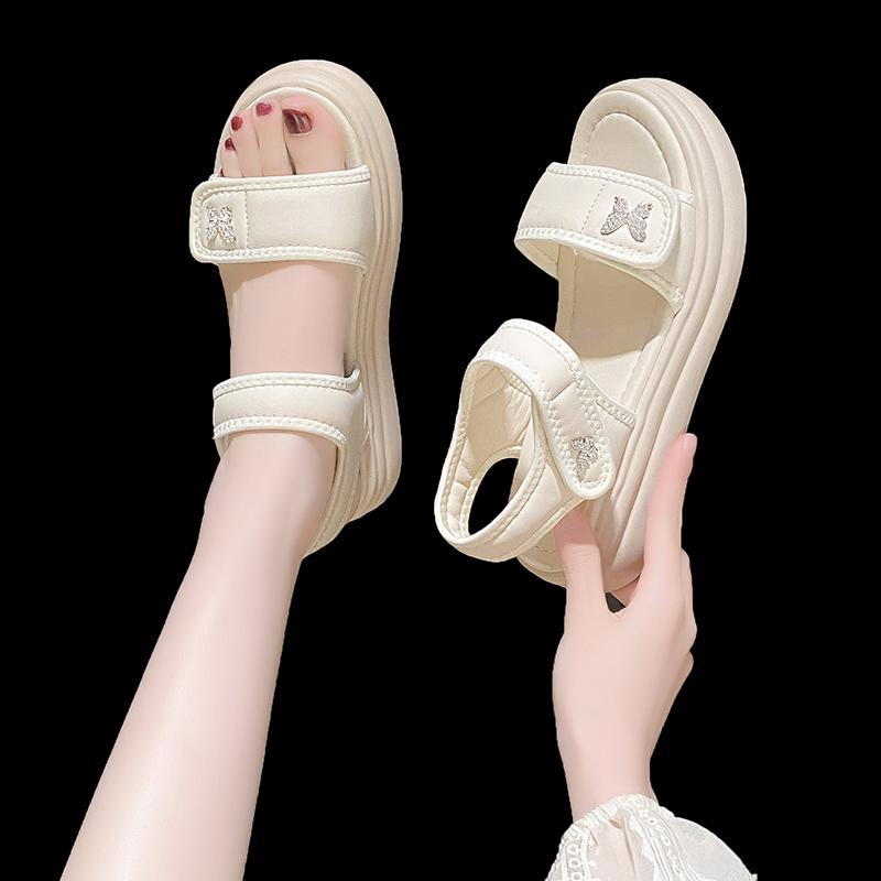 Fashion 2024 Sandals Women Heels Sandals with Wedges Shoes for Women Platform Sandals Summer Slippers  Elegant Summer Shoes