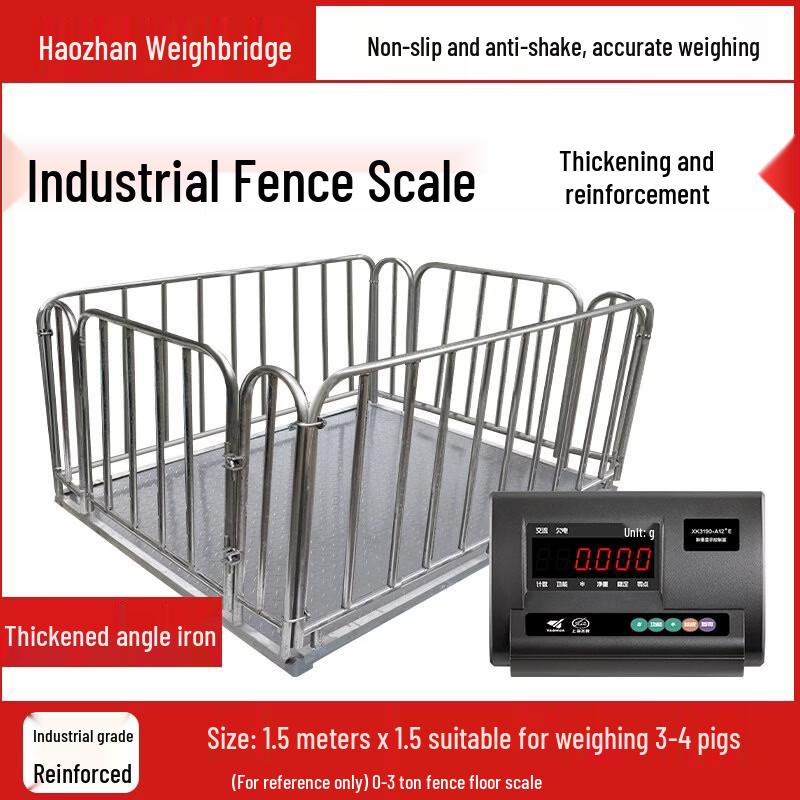Heavy-Duty Industrial Floor Scale (CN version)
