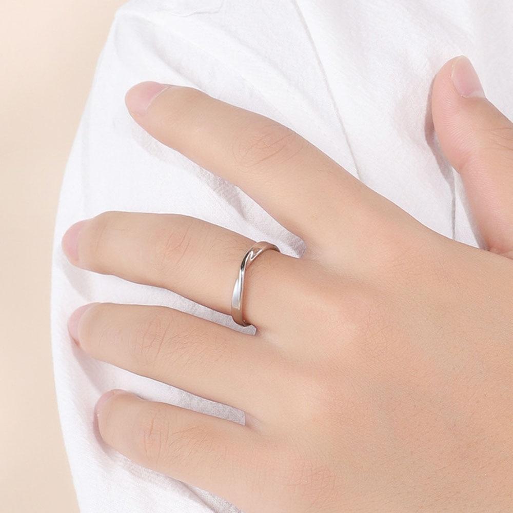 Couples Finger Ring Lvers Lozenge Micro Set Gem Jewelry Adjustable Pair Of Tone Color Rings Men Women Festival Birthday Souvenir GiftFashion
