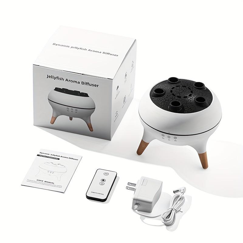 

Динамическая медуза Многофункциональный распылитель аромата Настольные аксессуары Увлажнитель воздуха Домашний Объем тумана Атмосфера Цветные огни Пульт дистанционного управления 1pc