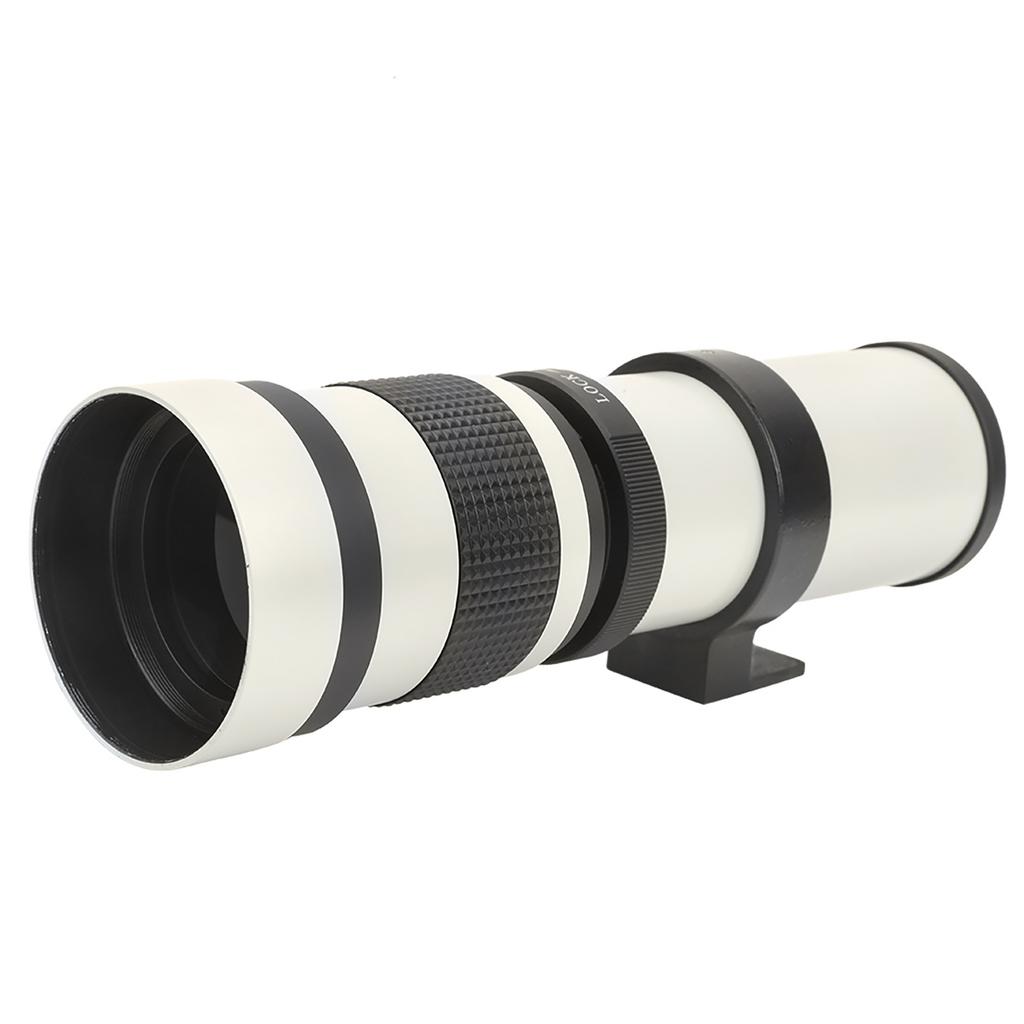 420800mm F8.316 Manual Focusing Zoom Telephoto Lens Telescope for EFS Mount Camera