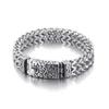 Kalen Punk Jewelry Mesh Bracelet Cuff Bracelet Men Stainless Steel Bracelets Jewelry