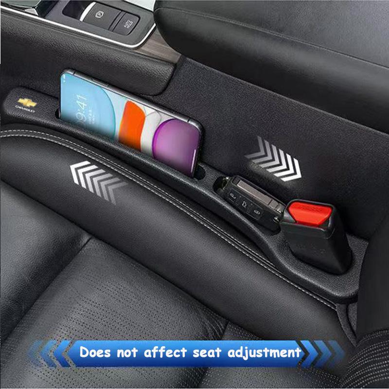 Car Seat Gap Filler Strips Car Storage Organizer bag box For Chevrolet Cruze Impala Malibu Silverado Cobalt Impala Onix pioneer