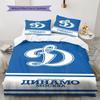 Dynamo Moscow Force Bedding Quilt Set Quilt Cover Pillowcase Home Decoration Birthday Gift (1 * Duvet Cover + 2 * Pillowcase, Without Core)